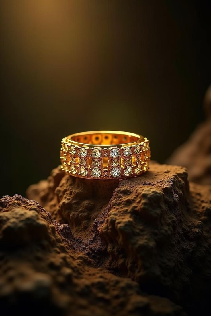 Royal Dual-Row Diamond Eternity Bangle